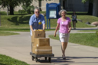 Parents love helping with move-in day!