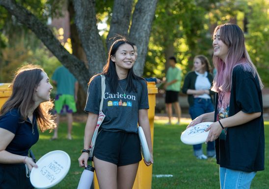 Class of 2024 Frisbee Toss