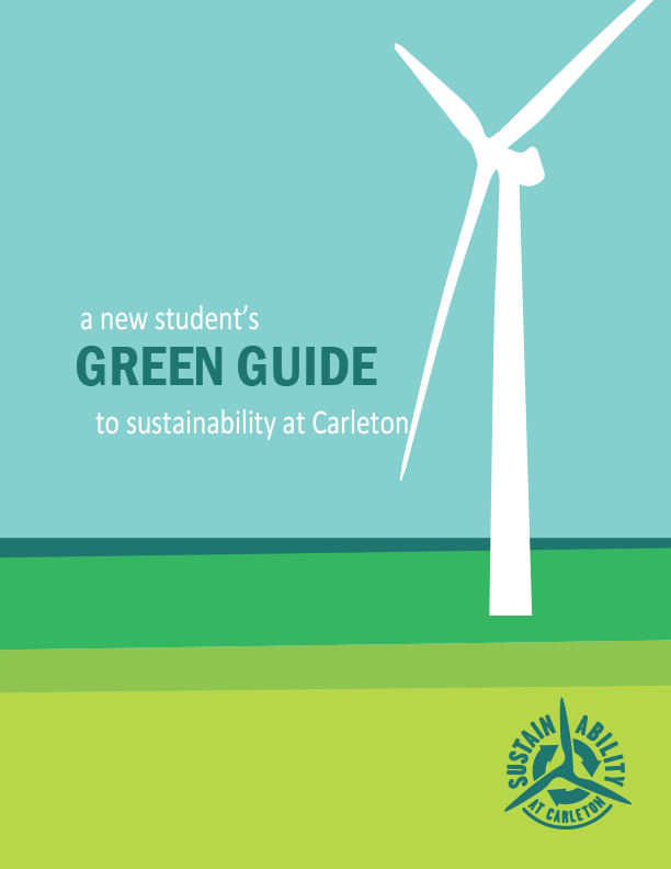 A new student's Green Guide to Sustainability at Carleton