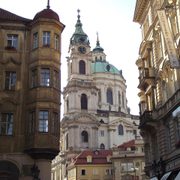 Street to the Church of Saint Nicholas