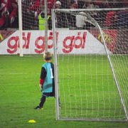 Alone at the Goal