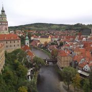Český Krumlov, View from the Castle