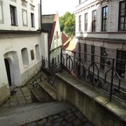 Steps to Saint Vitus in Český Krumlov