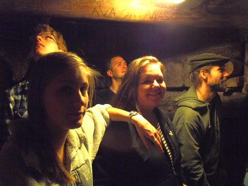 Polly and Allison in the Mines