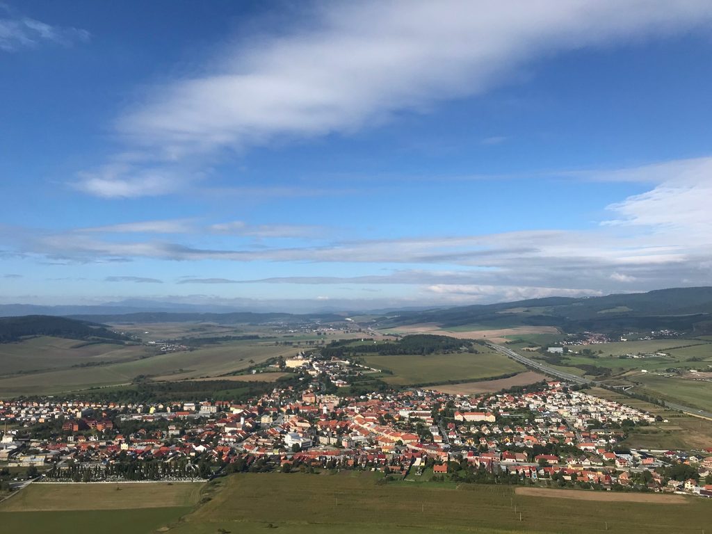 view from tower