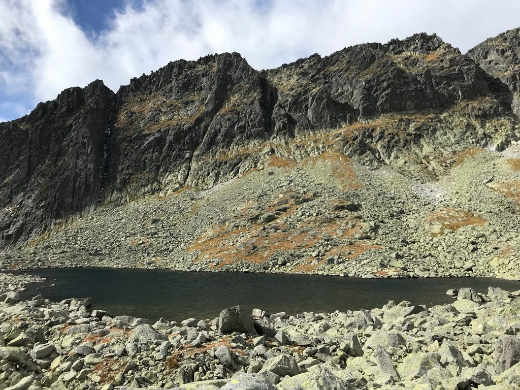 lake and mountains