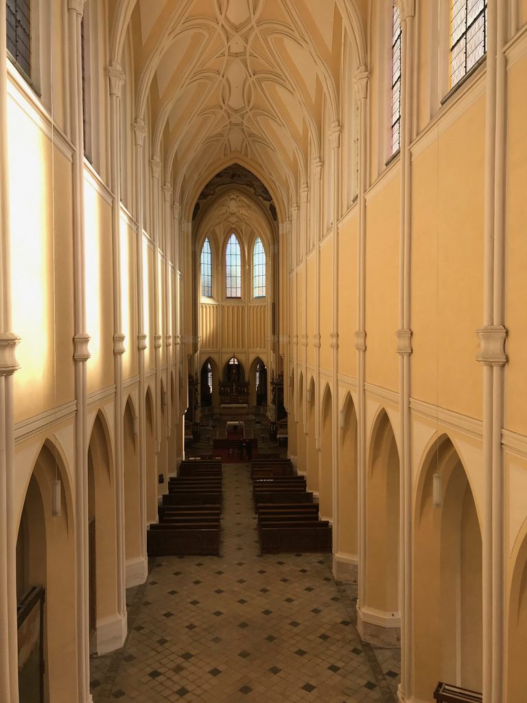 inside first cathedral