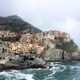 A view of Manarola, one of the towns in the Cinque Terre.