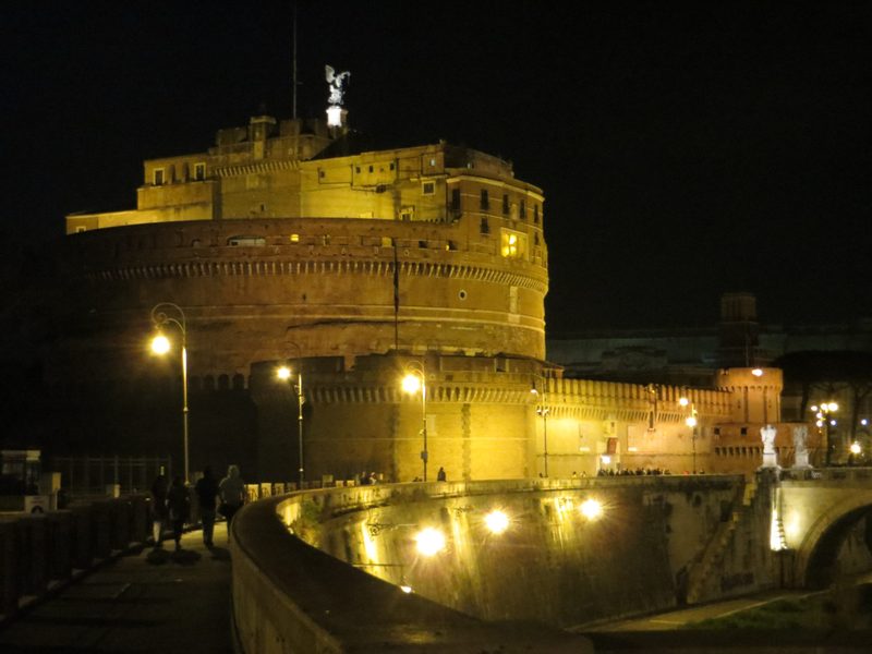 Castel Sant'Angelo-una bella serata