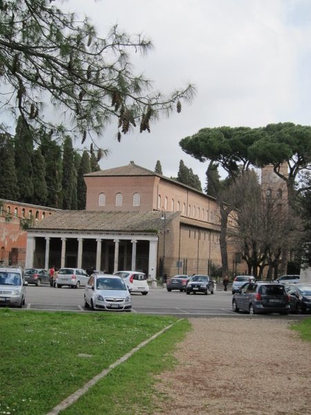 The Church of San Lorenzo fuori le Mura.