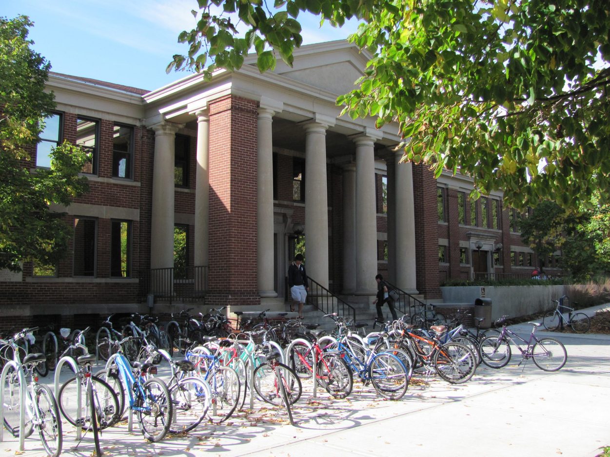 Sayles-Hill Campus Center, home of Sayles Cafe and Carleton Bookstore