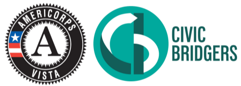 AmeriCorps Vista & Civic Bridgers Logo