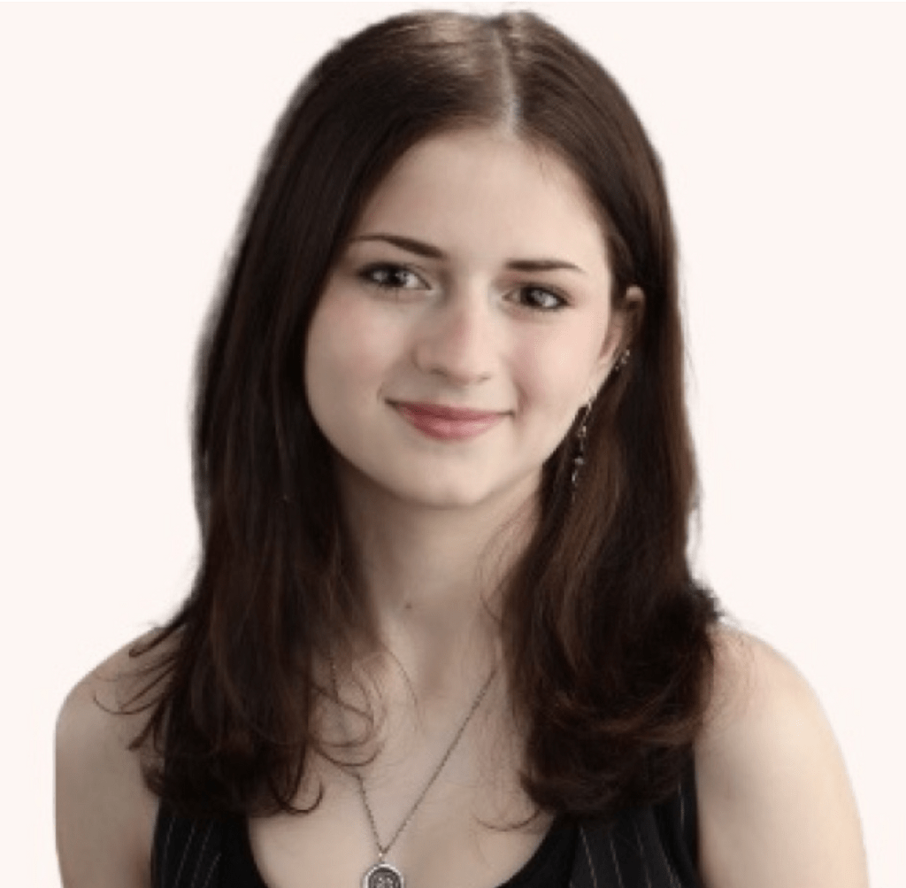 Headshot of student, Clover K. '28, Chemistry major