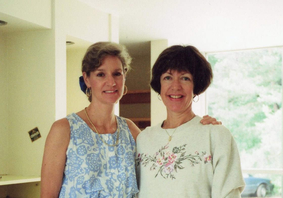 Liz Sundem and Kathy Matthews at the 25th Reunion