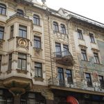Exterior of building in Prague, Czech Republic
