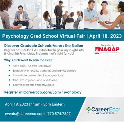 Virtual Grad School Fair