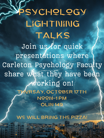 Psychology Lightning Talks Poster