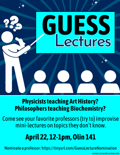 Guess Lecture Flyer