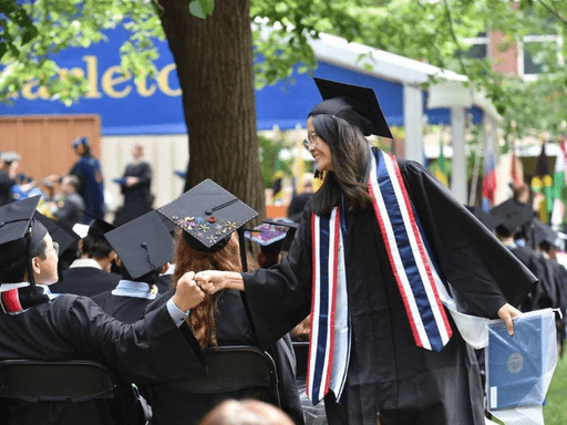 Graduates at Commencement 2022