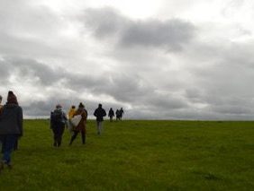 Students Hiking in Jutland