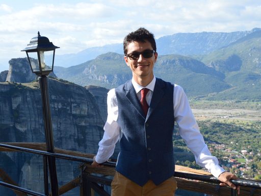 Dima Rentel '22 Atop the peaks of Meteora, a series of monasteries suspended on top of rock cliffs