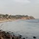 Panoramic view of a beach in Senegal