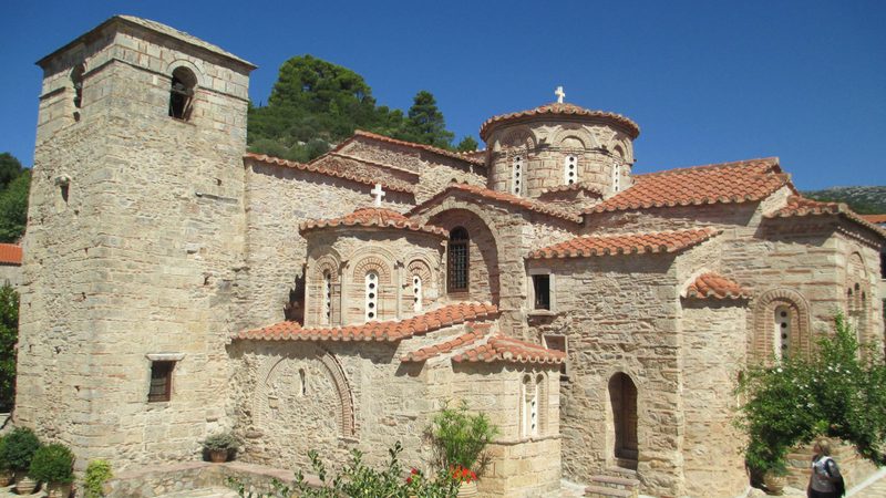 stone building in greece
