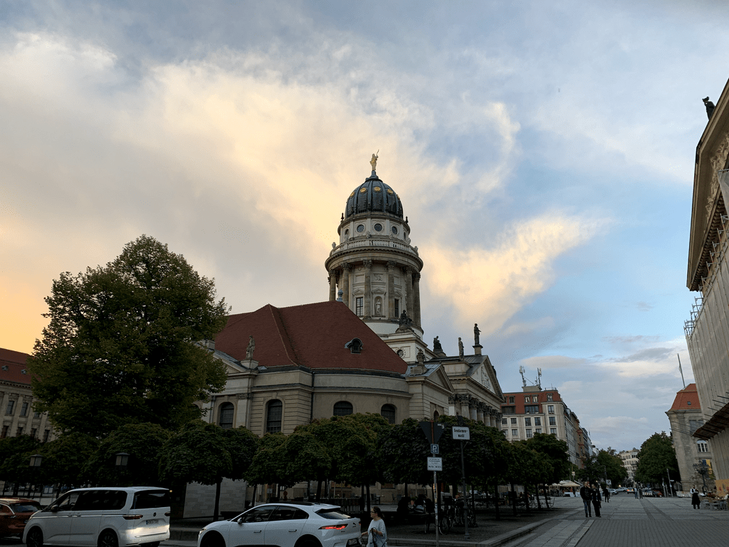 sunset in berlin