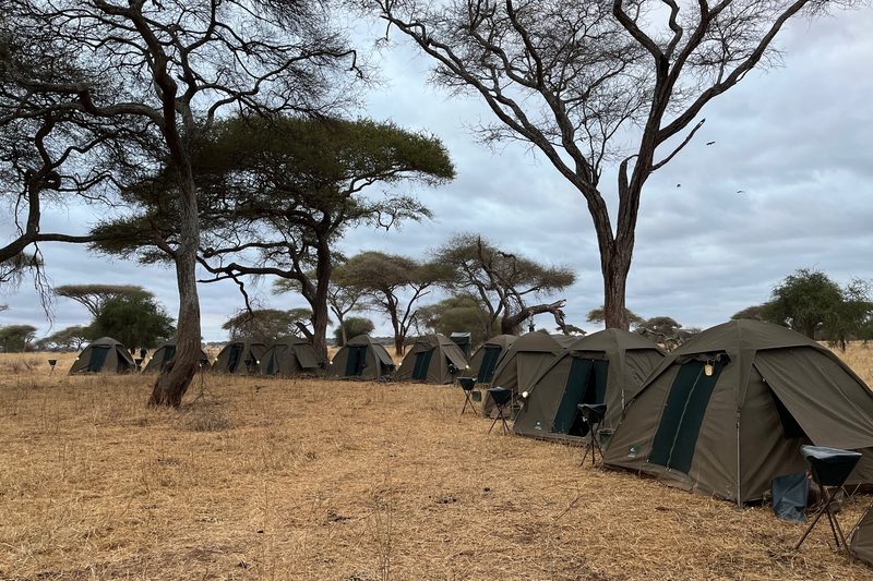 camping in Tanzania