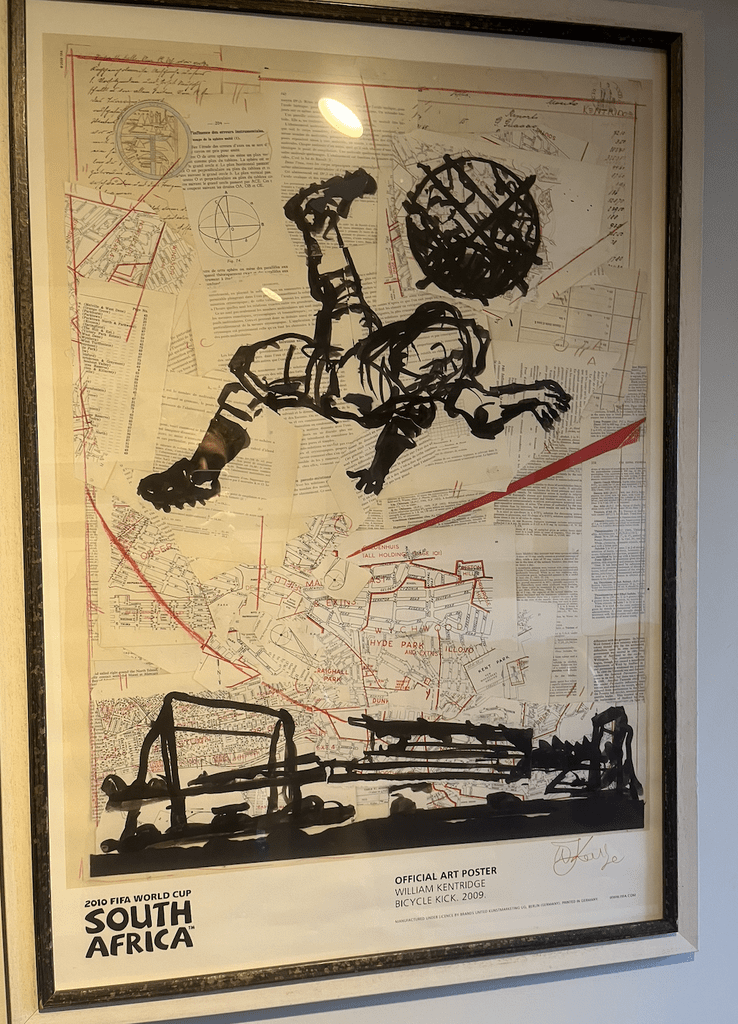 2010 FIFA World Cup art poster