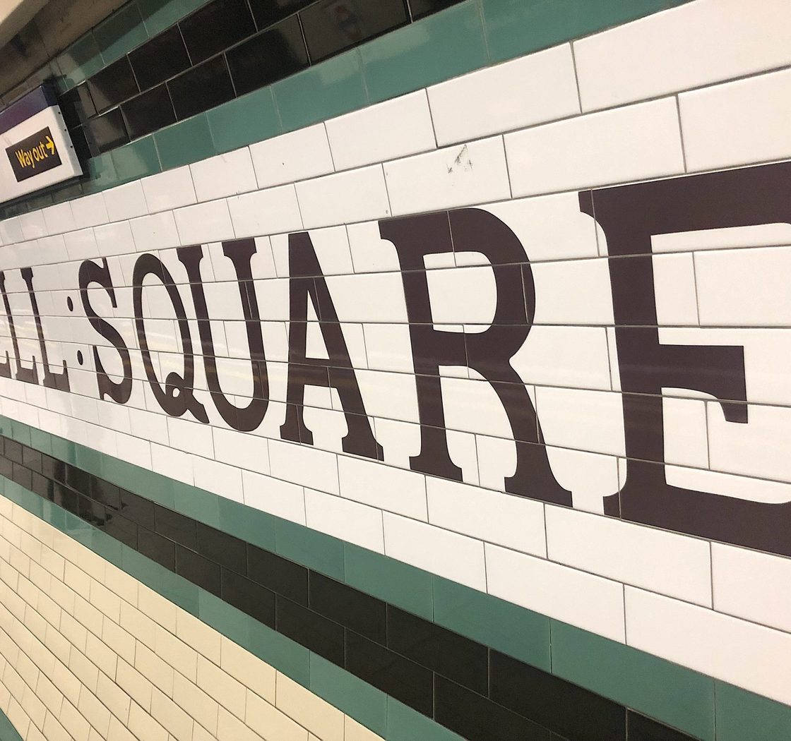 Russell Square in the Tube