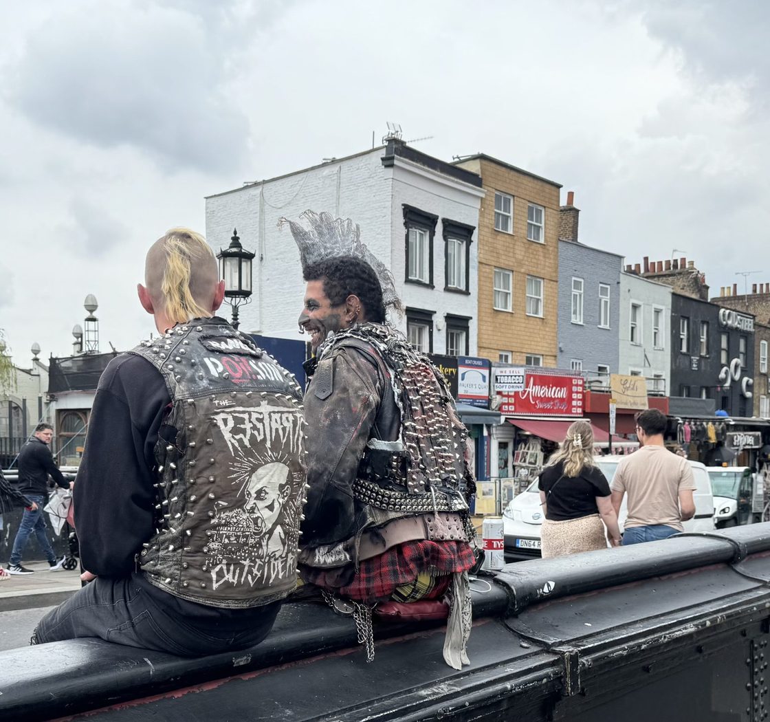 scene of London street