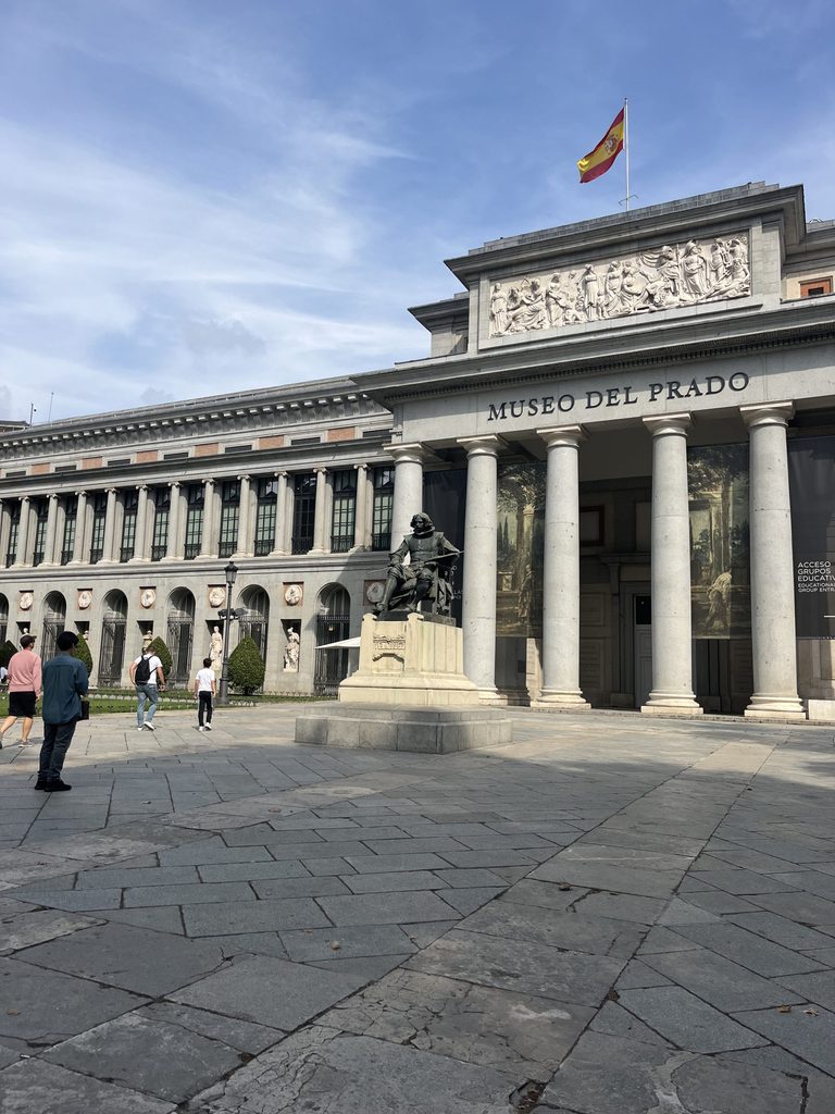 Museo Prado (from the outside because photos are not allowed inside)