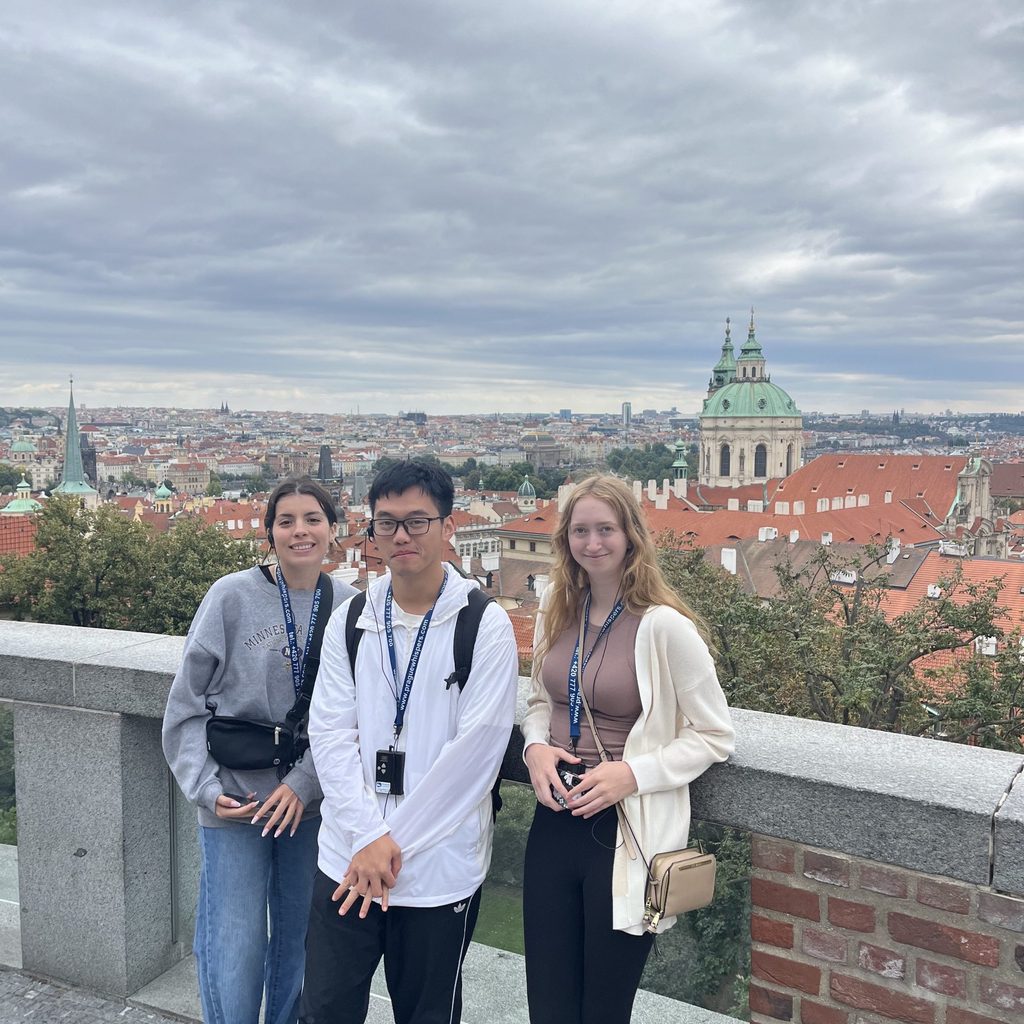 the city from the Palace Gardens
