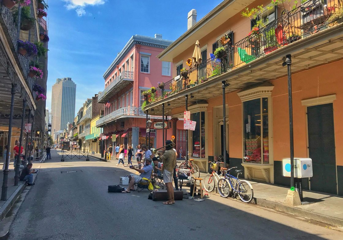 Music on the streets of New Orleans
