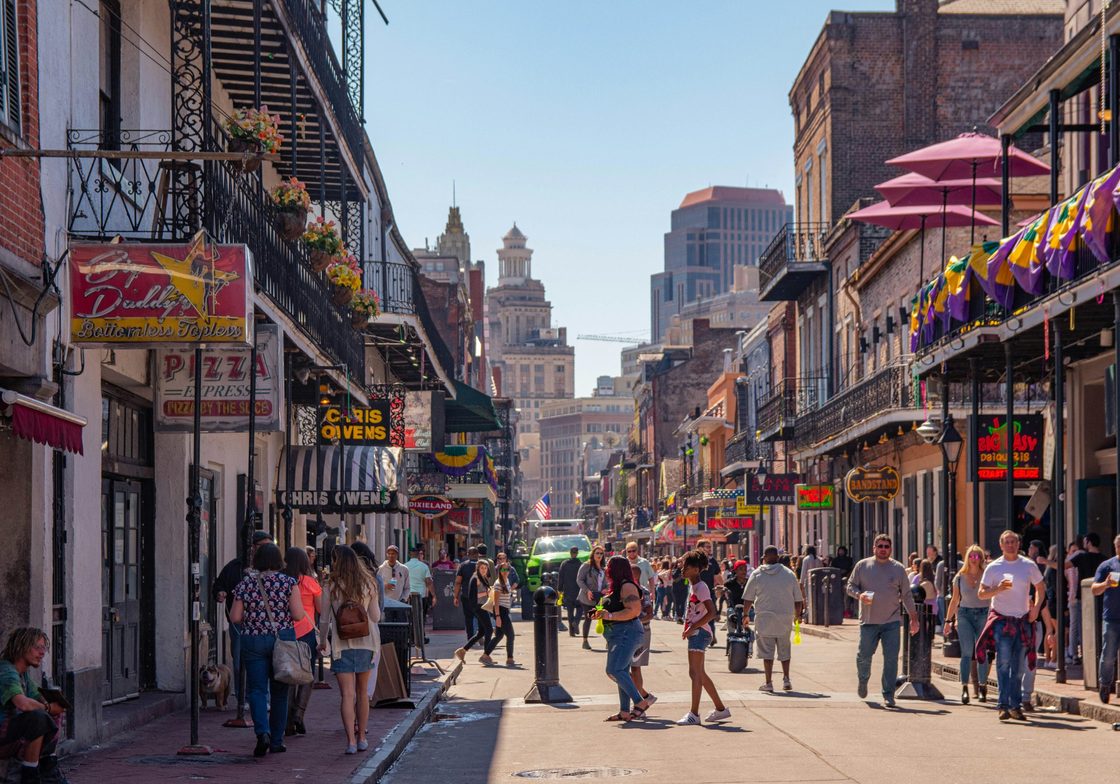 Busy times in New Orleans