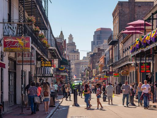 Busy times in New Orleans