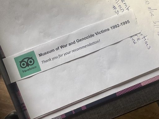 Review from Museum of War and Genocide Victims