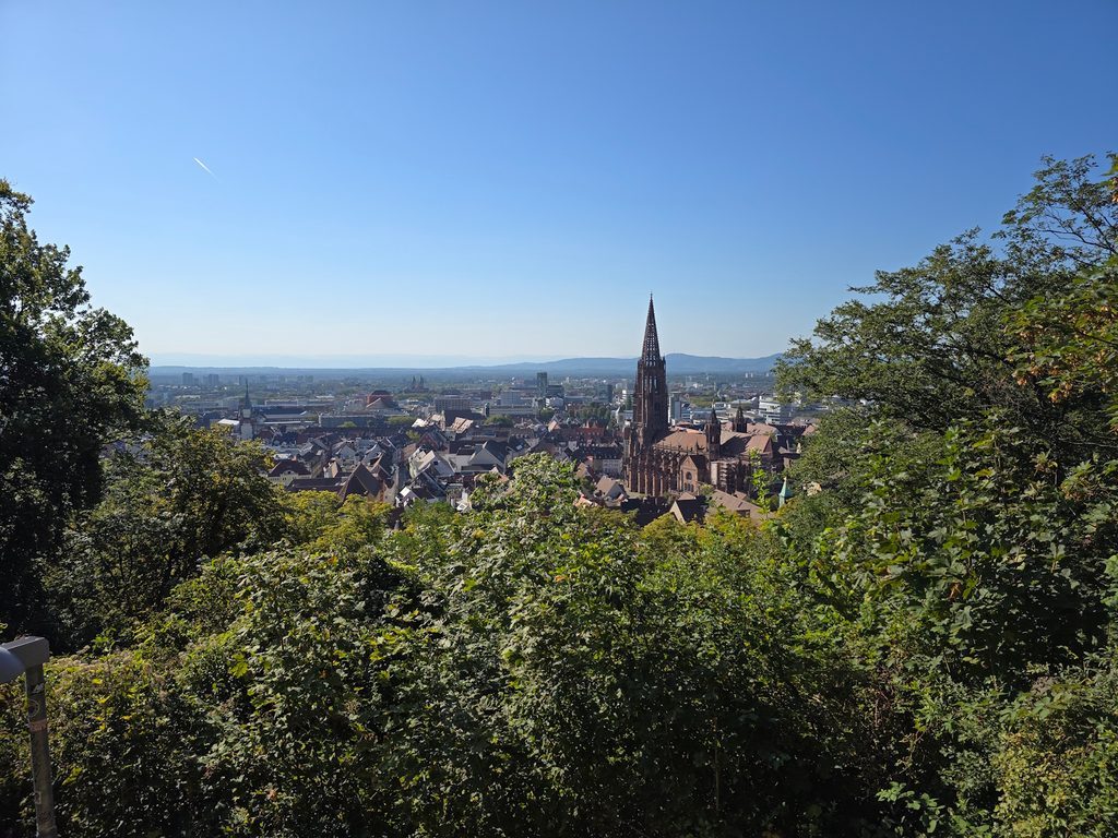 Skyline of Freiburg, Germany