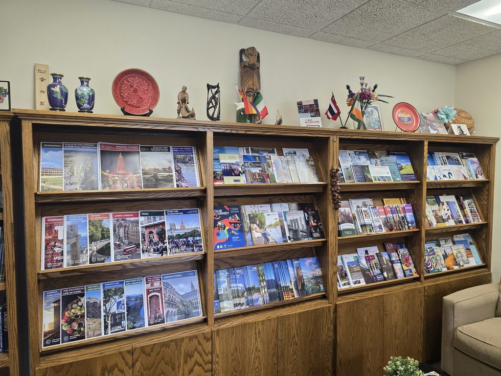 OCS Office with program pamphlets