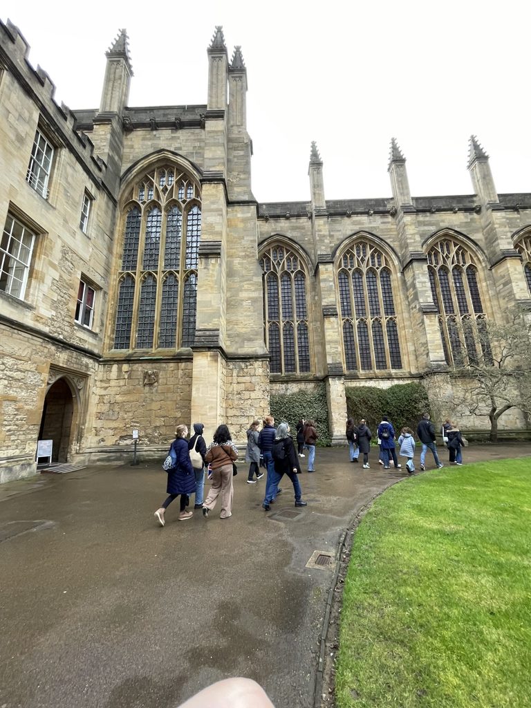 Group of students exploring Oxford