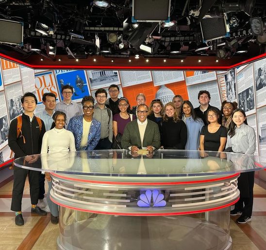 Students on Washington DC program on NBC