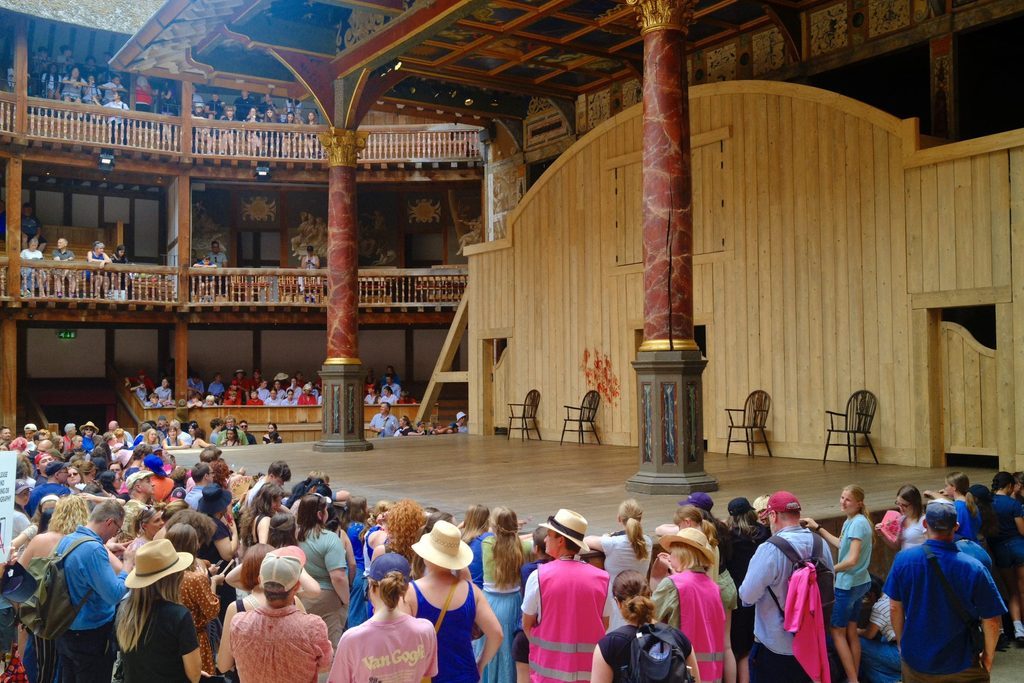 Shakespeare Globe stage