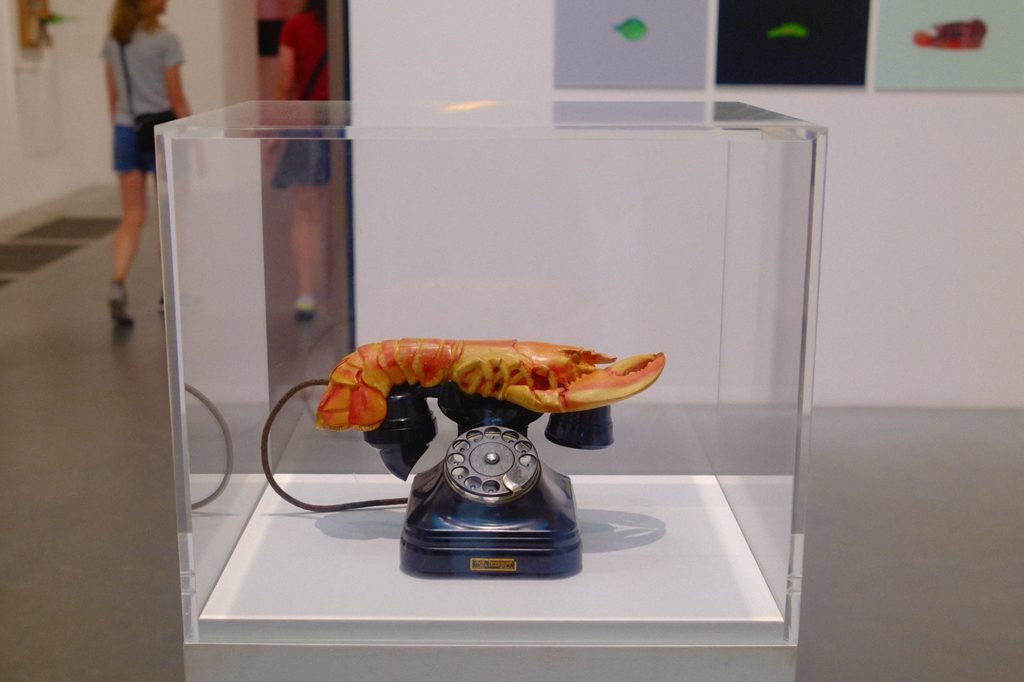 Lobster phone at Tate Modern