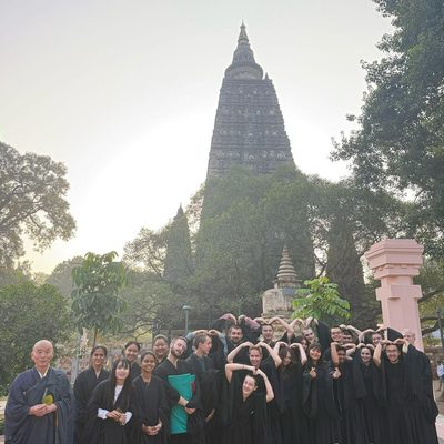 Buddhist studies group photo