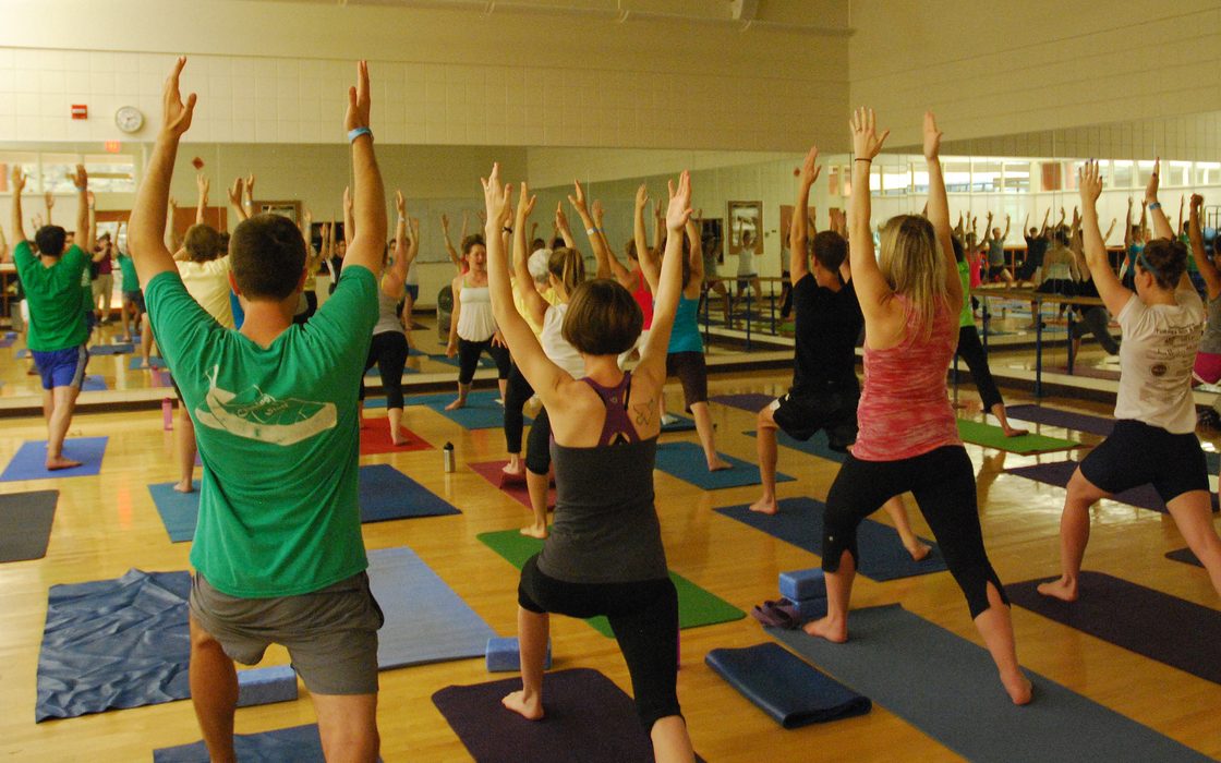 Yoga class