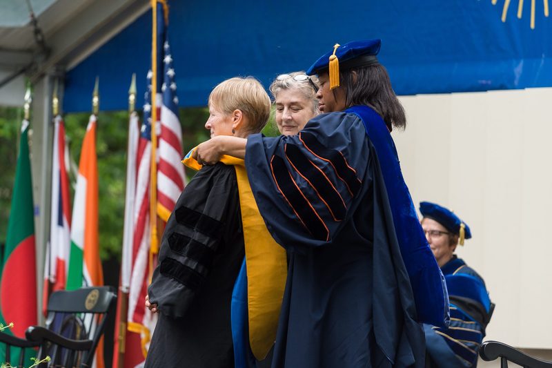 Hooding of Honorary Degree Recipient