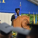 Folasade Orepo-Orjay ’22 delivers a speech at Commencement 2022