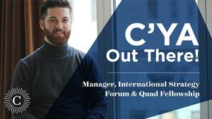 International Forum manager & Quad fellow