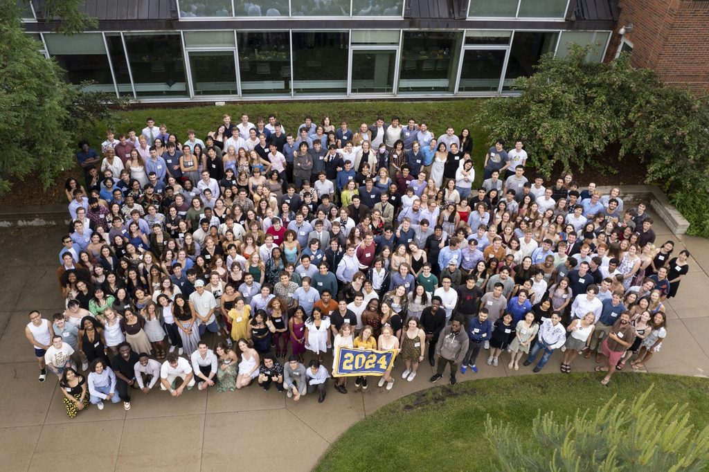 Class of 2024 group photo